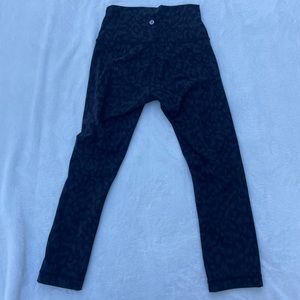 Lululemon Cheetah Print Leggings